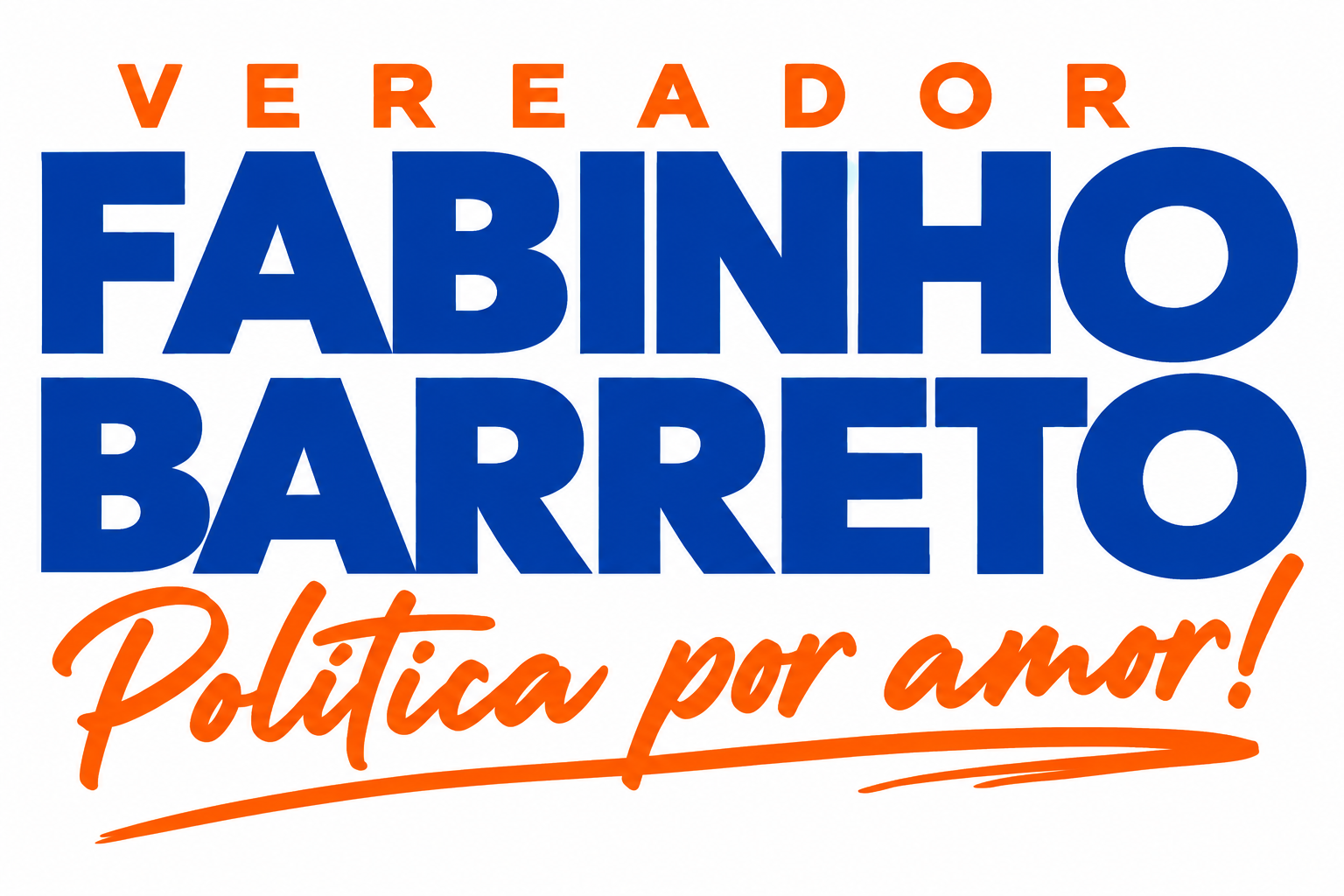 Vereador Fabinho Barreto — Política por amor!